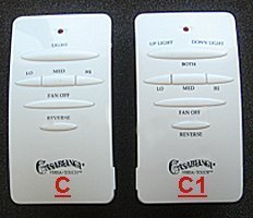 ceiling fans remote controls