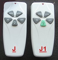 ceiling fans remote controls